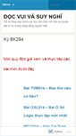 Mobile Screenshot of docvui-suynghi.net